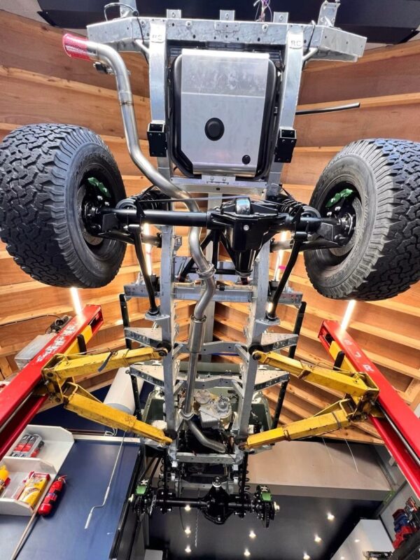 Land Rover Defender chassis