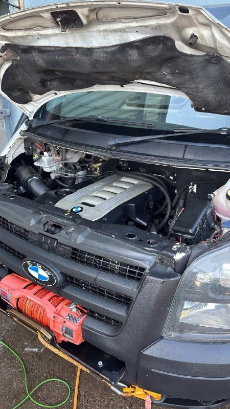 Ford Transit M57 engine swap